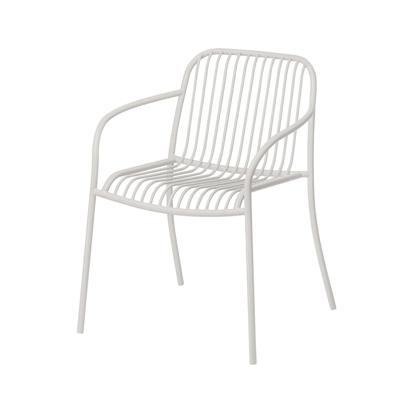 Blomus YUA WIRE garden chair armrest Silk Gray (62178)