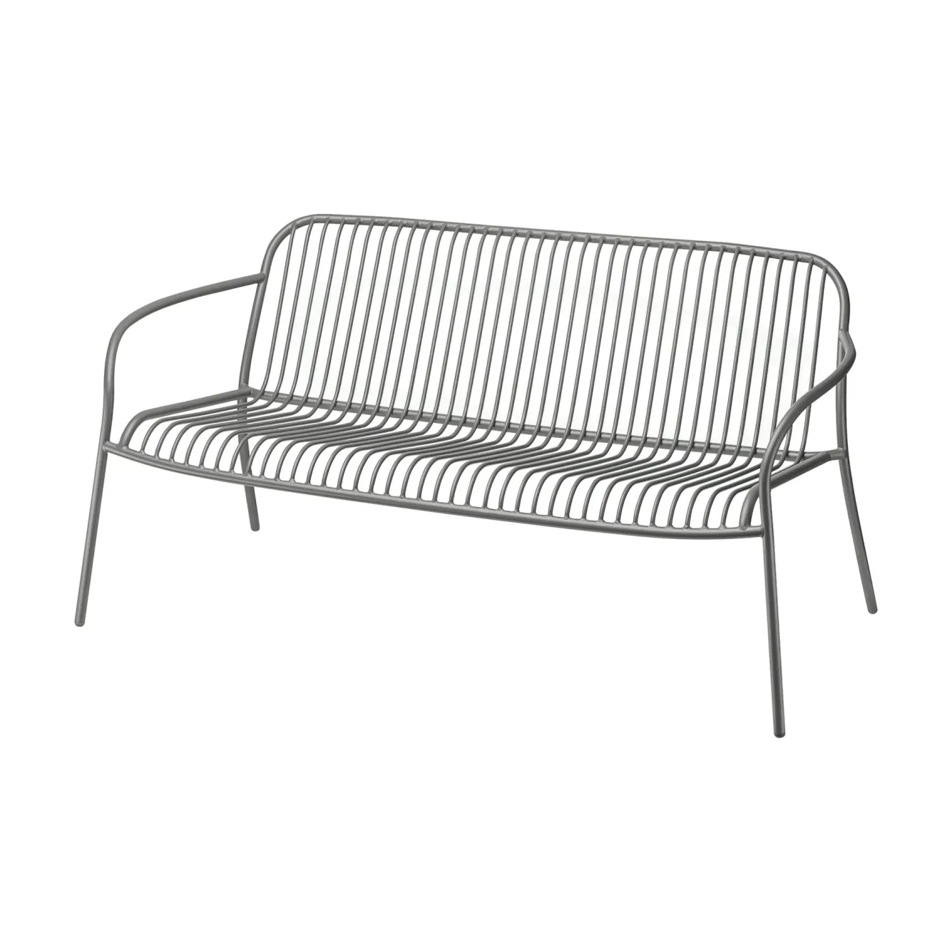 Blomus YUA WIRE garden bench Granite Gray (62184)