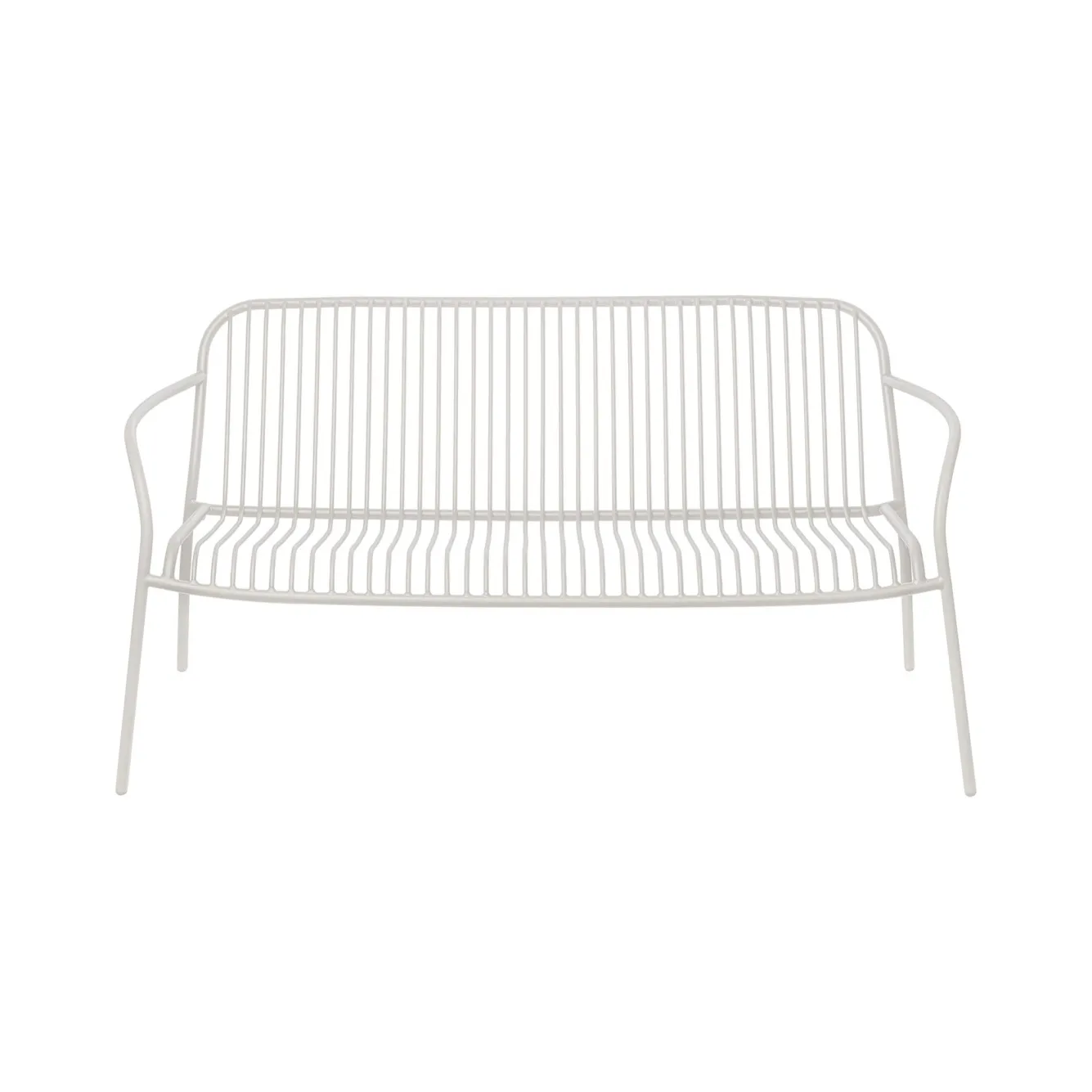 Blomus YUA WIRE garden bench Silk Gray (62183)