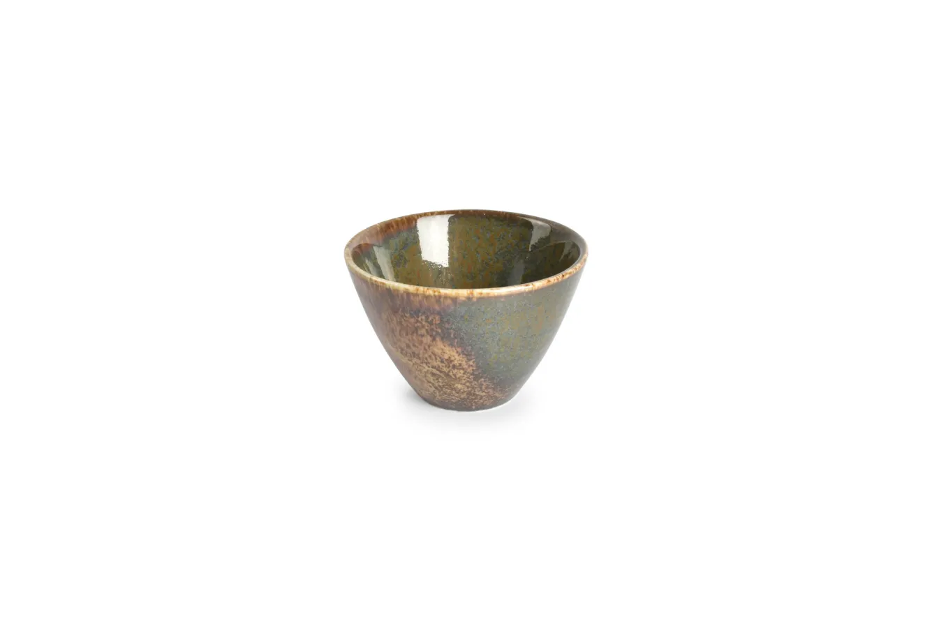 BonBistro CIRRO bowl conical 10 cm - Green multi (740990)