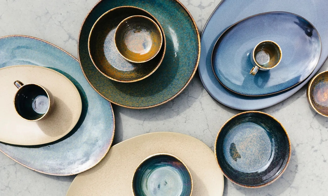 BonBistro CIRRO flat plate oval 24 cm - Dark blue (740974)