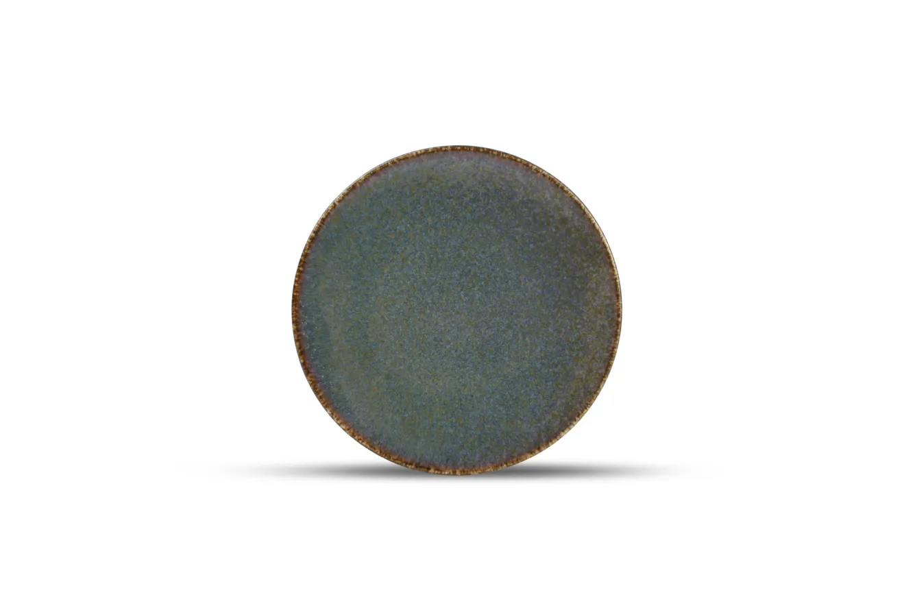 BonBistro CIRRO flat plate 16 cm - Green multi (740558)