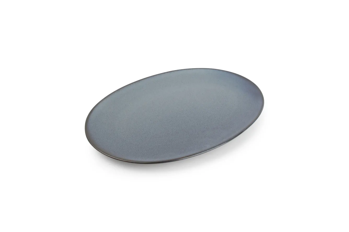 BonBistro CIRRO flat plate oval 30 cm - Dark blue (740975)