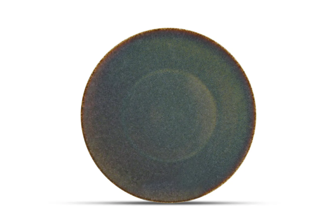 BonBistro CIRRO flat plate 27 cm - Green multi (740551)