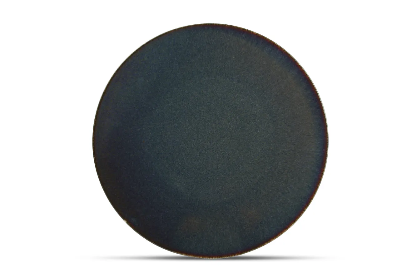 BonBistro CIRRO flat plate / serving plate 32 cm - Green multi (740552)