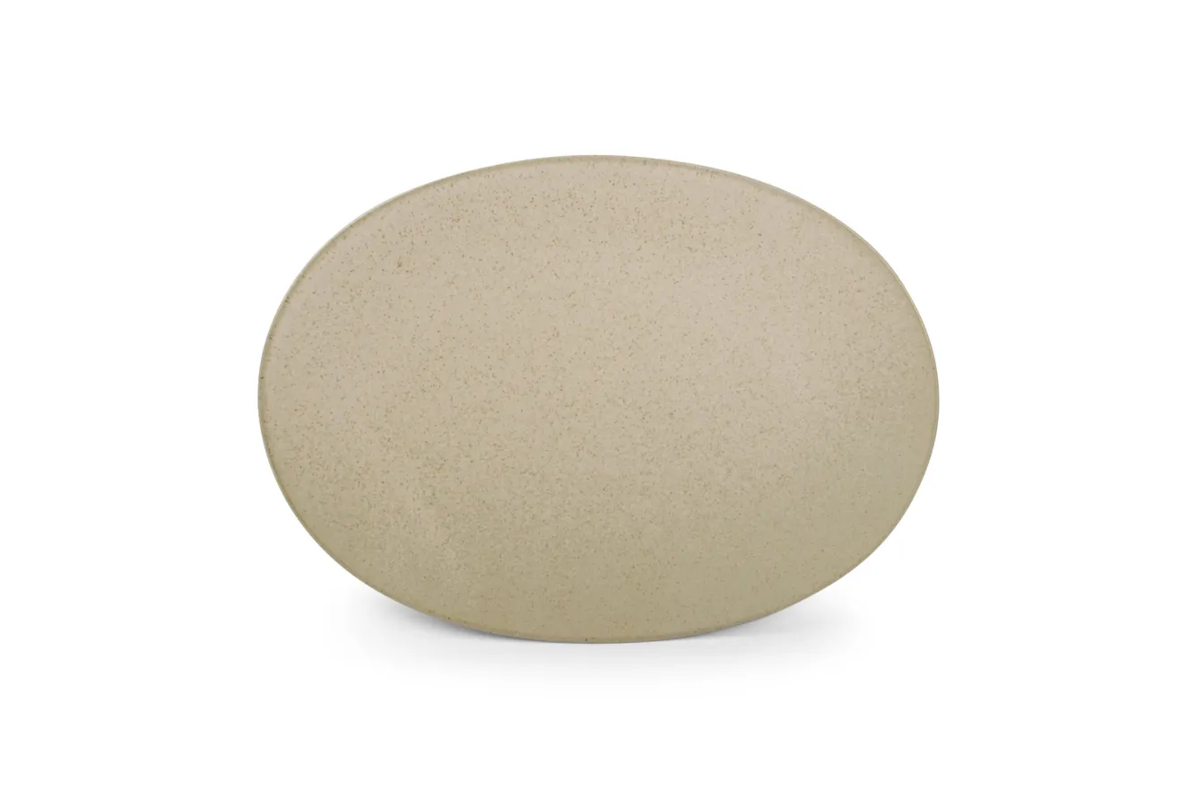 BonBistro CIRRO flat plate oval 30 cm - Beige (740955)