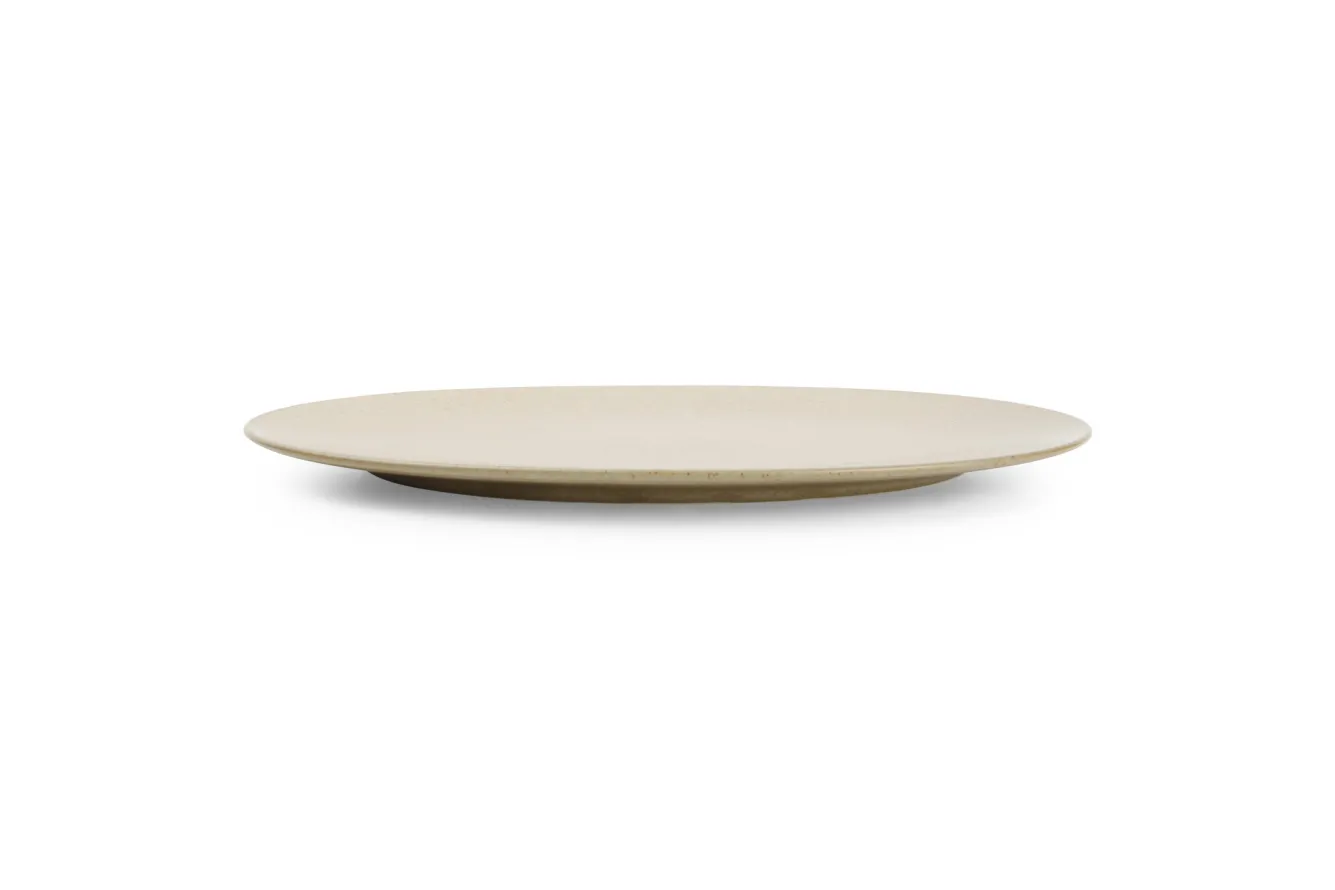 BonBistro CIRRO flat plate oval 30 cm - Beige (740955)