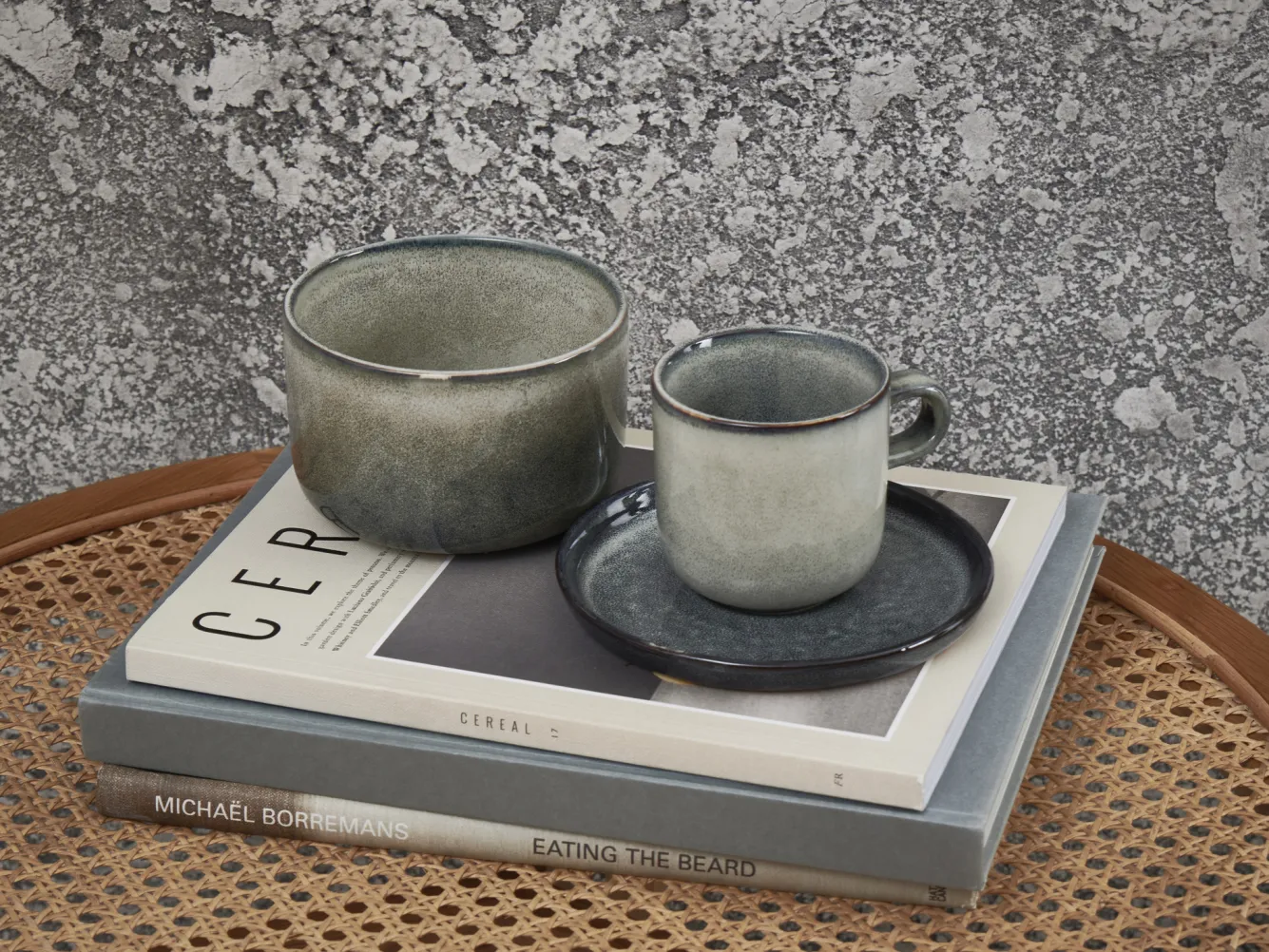 SP MERIDIAN baking dish 25.5x20.5 cm green-blue - 850618