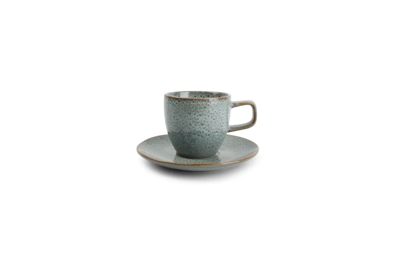 SP MIELO cup and saucer 200 ml Lagoon (set/4) 840211