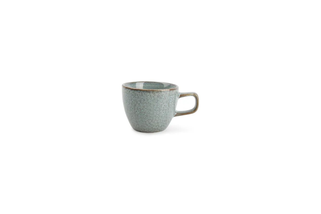 SP MIELO mocha cup and saucer 100 ml Lagoon (set/4) 840180