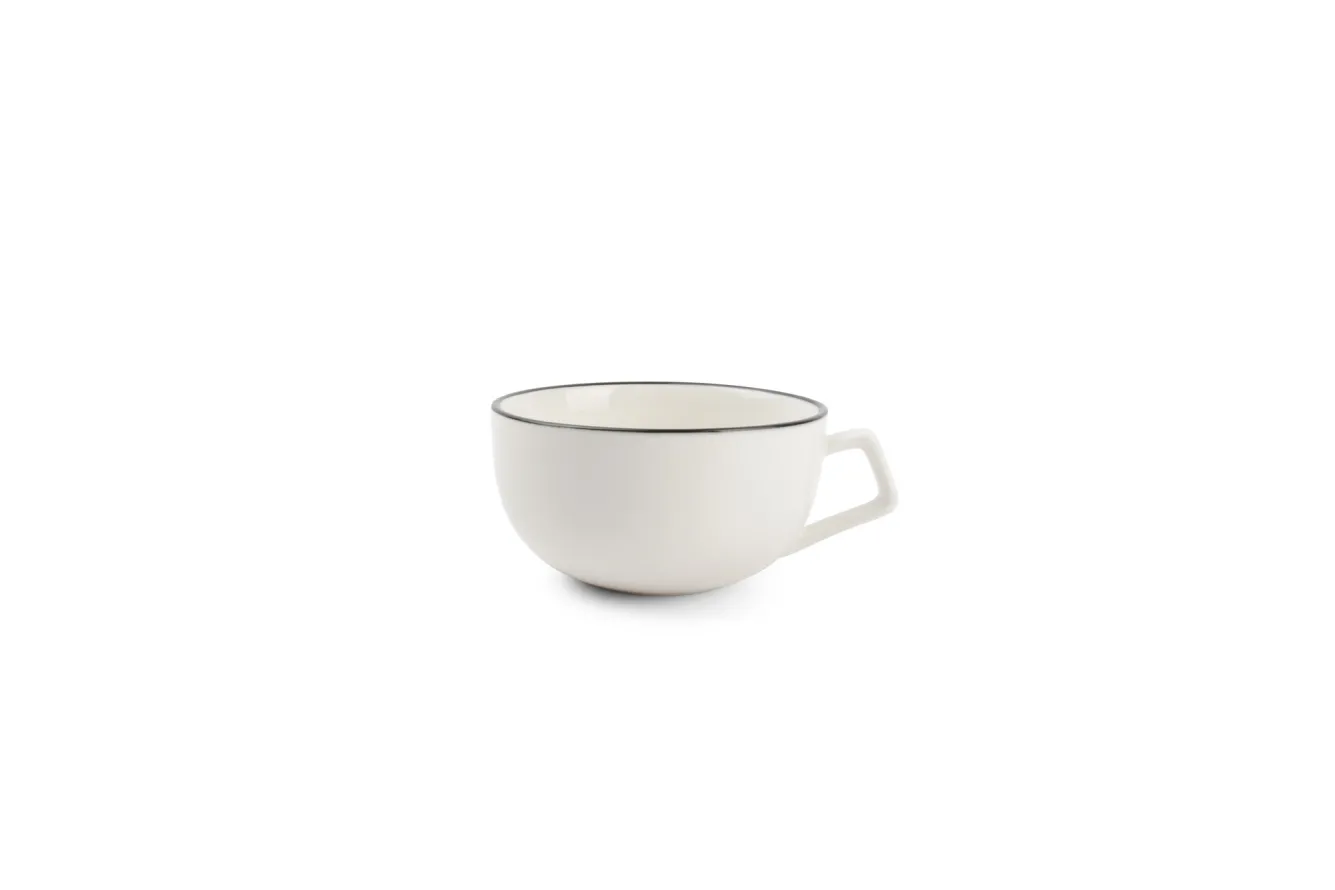 SP STUDIO BASE cup and saucer 220 ml white (set/4) 850015