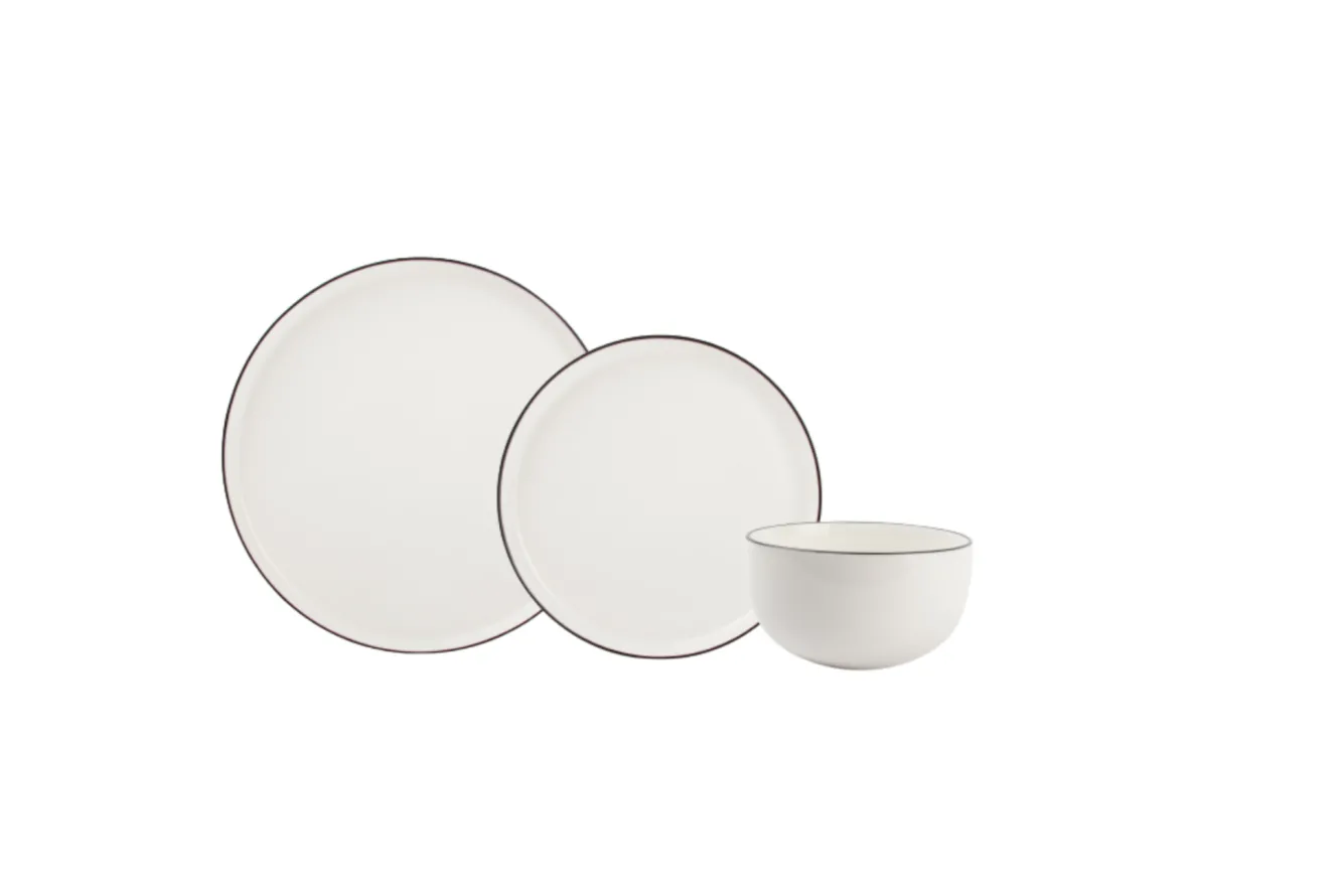 SP STUDIO BASE 12-piece dinnerware set color white (starter pack)