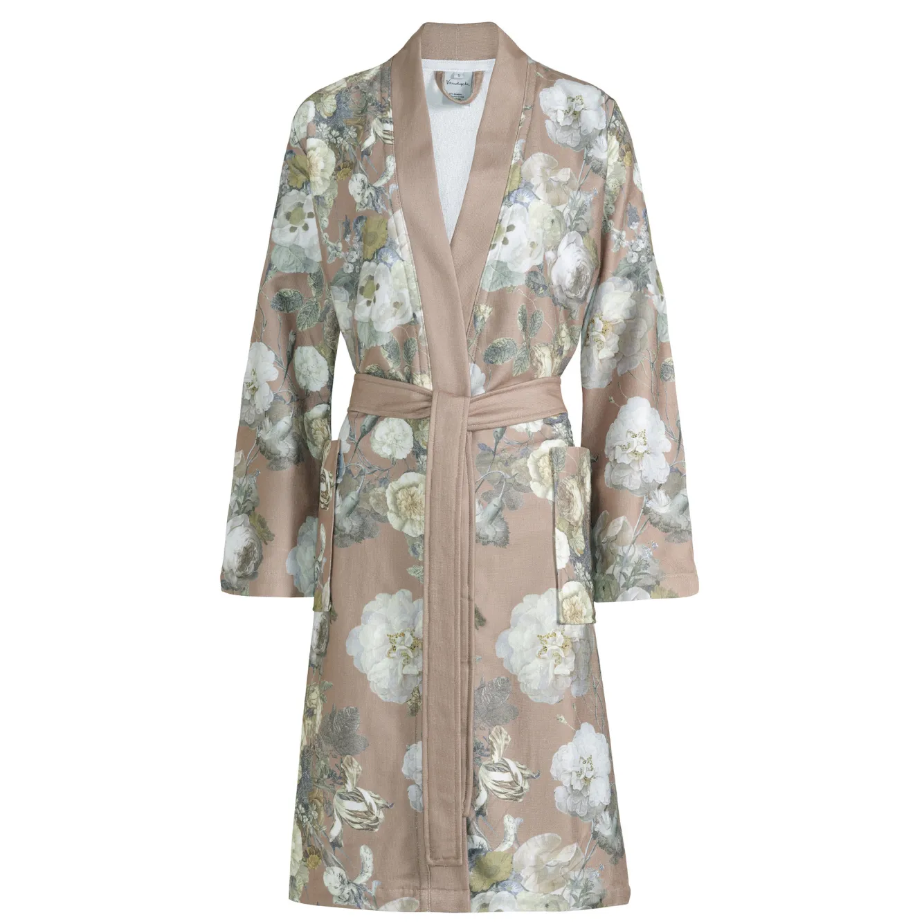 Vandyck Bathrobe ABBEY color Sand (BAGE22201)