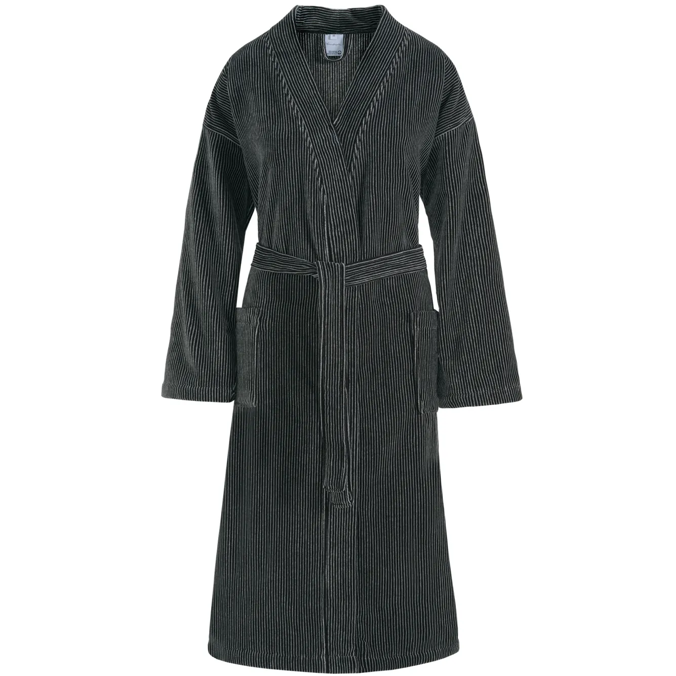 Vandyck Bathrobe ANTONIO color Off Black