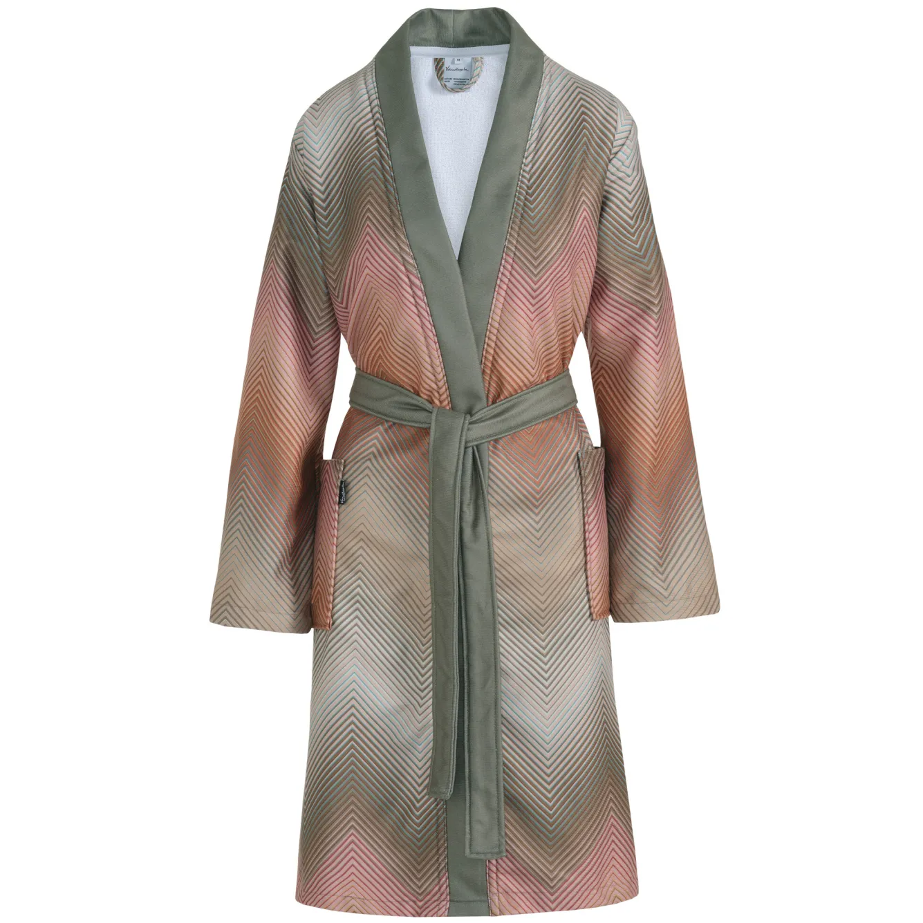 Vandyck Bathrobe BELLA color multi green