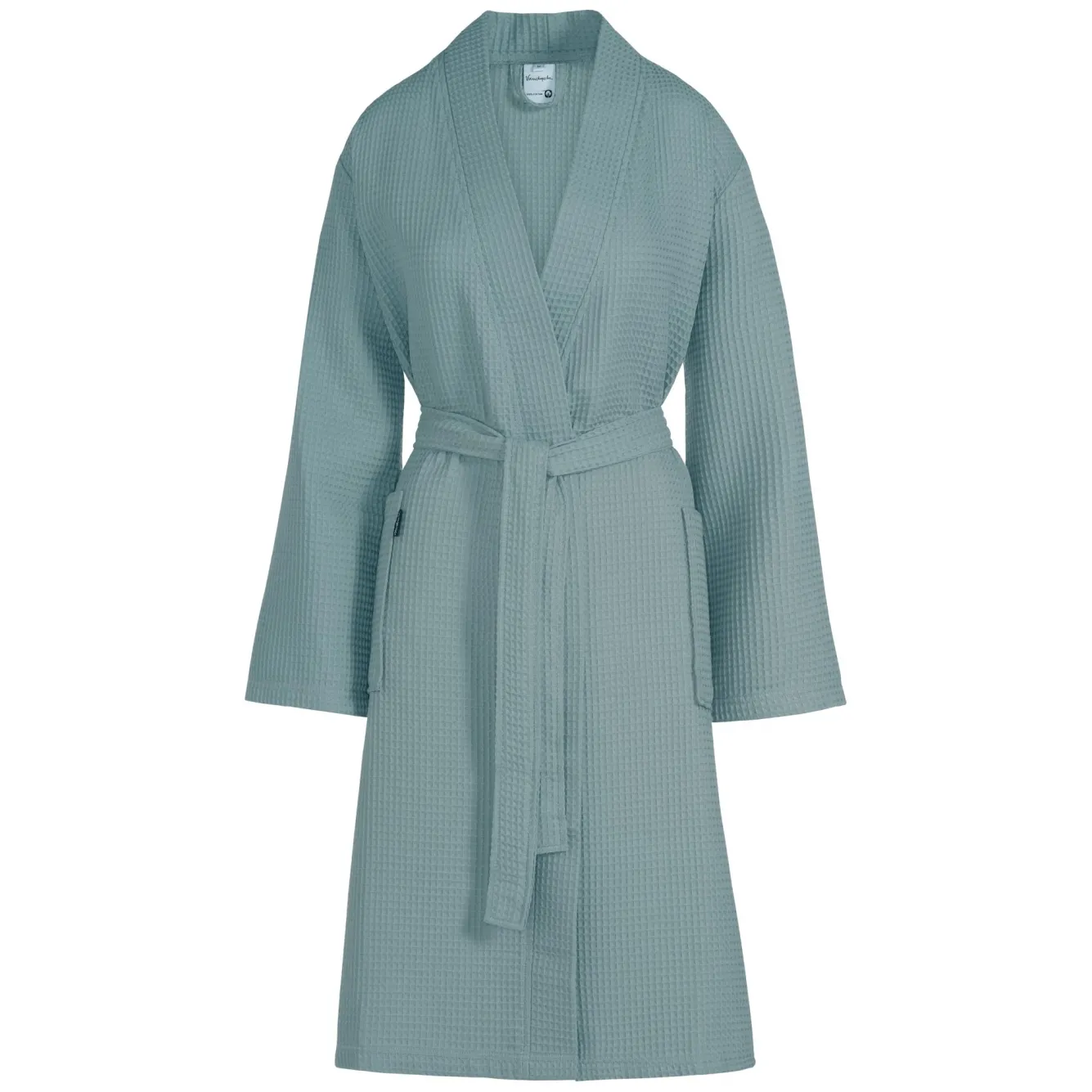 Vandyck Bathrobe BIARRITZ color Mineral Blue (BAGE22104)