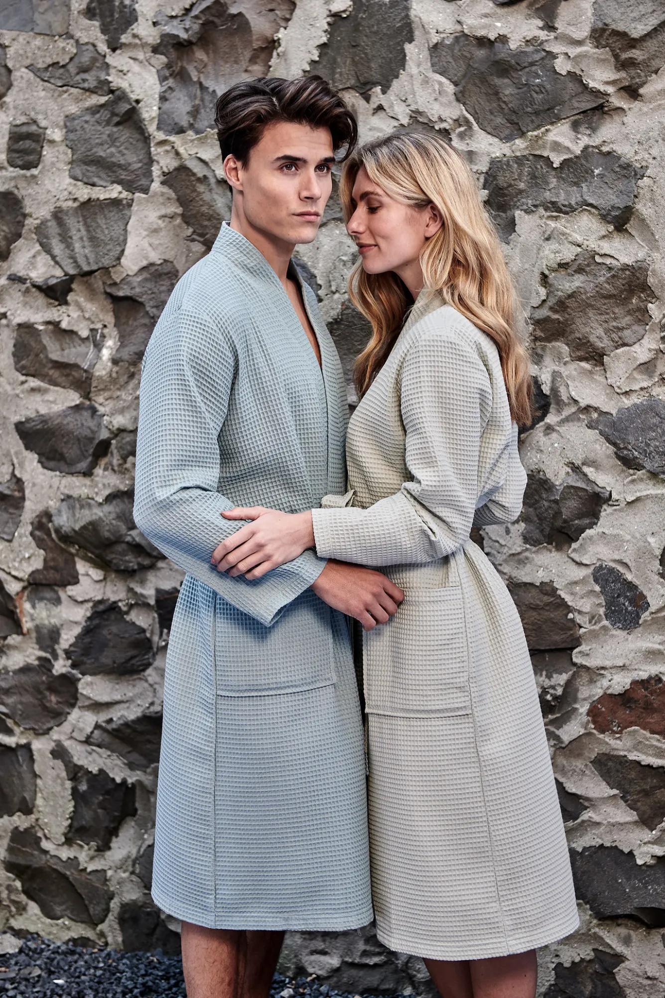 Vandyck Bathrobe BIARRITZ Navy-036 Size XS (BAGE22104)