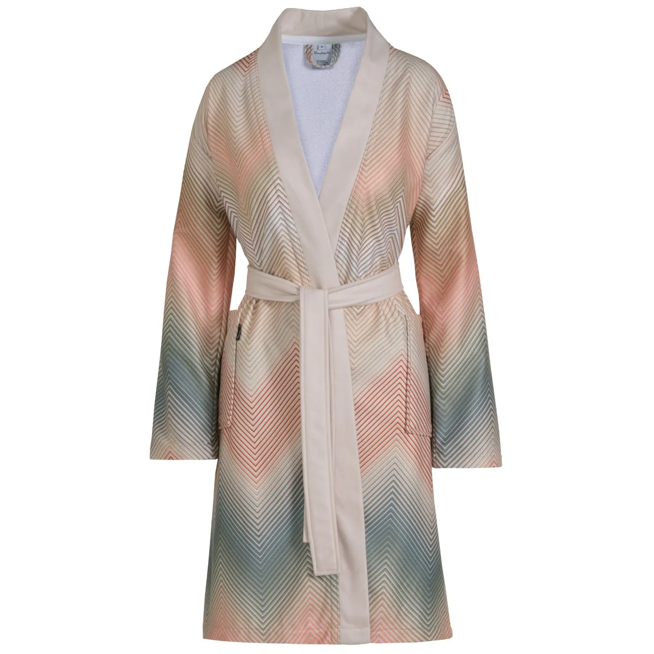 Vandyck Bathrobe BELLA color Cream Tan