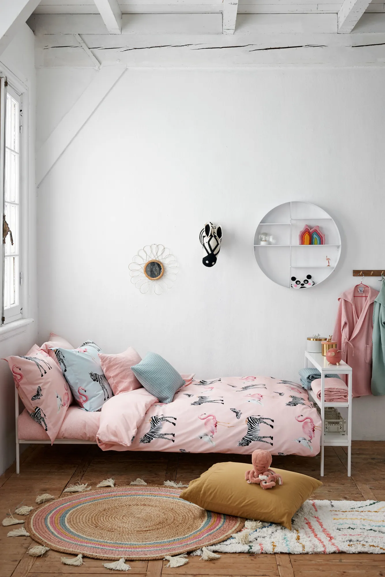 Vandyck Bathrobe KIDS Girls Celadon Green (BADO19203)