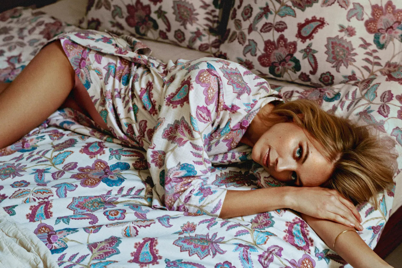 Vandyck Bathrobe MARY multicolor (BAAL23101)