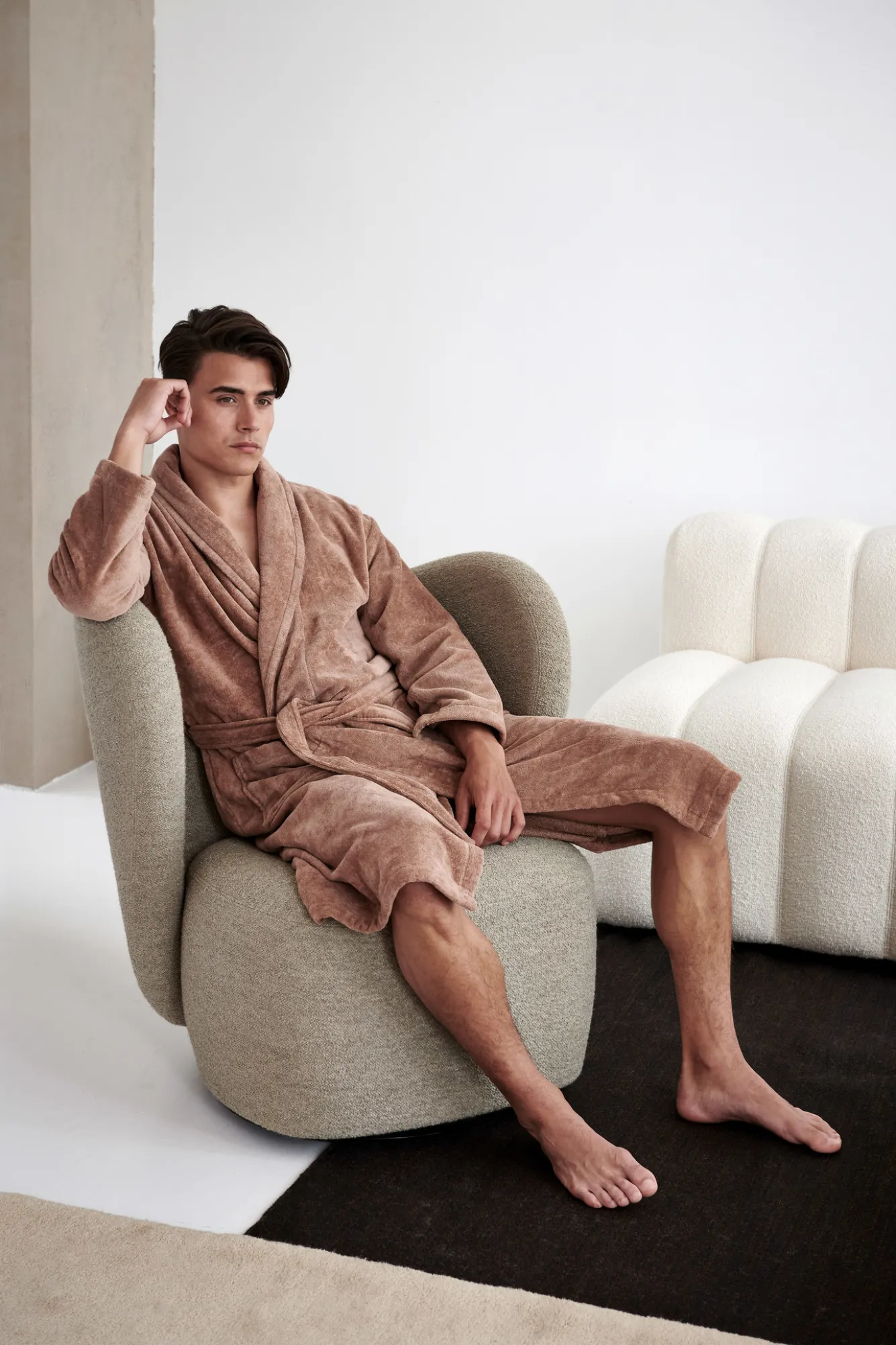 Vandyck Bathrobe PRESTIGE color Fudge (BAPA19202)