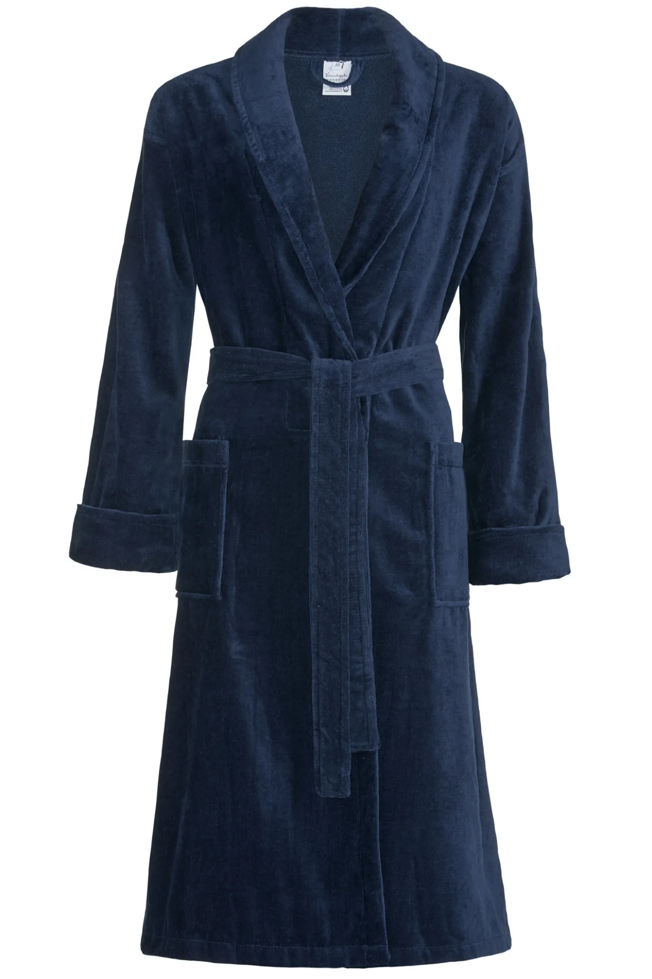 Vandyck Bathrobe PRESTIGE color dark blue (BAPA19202)