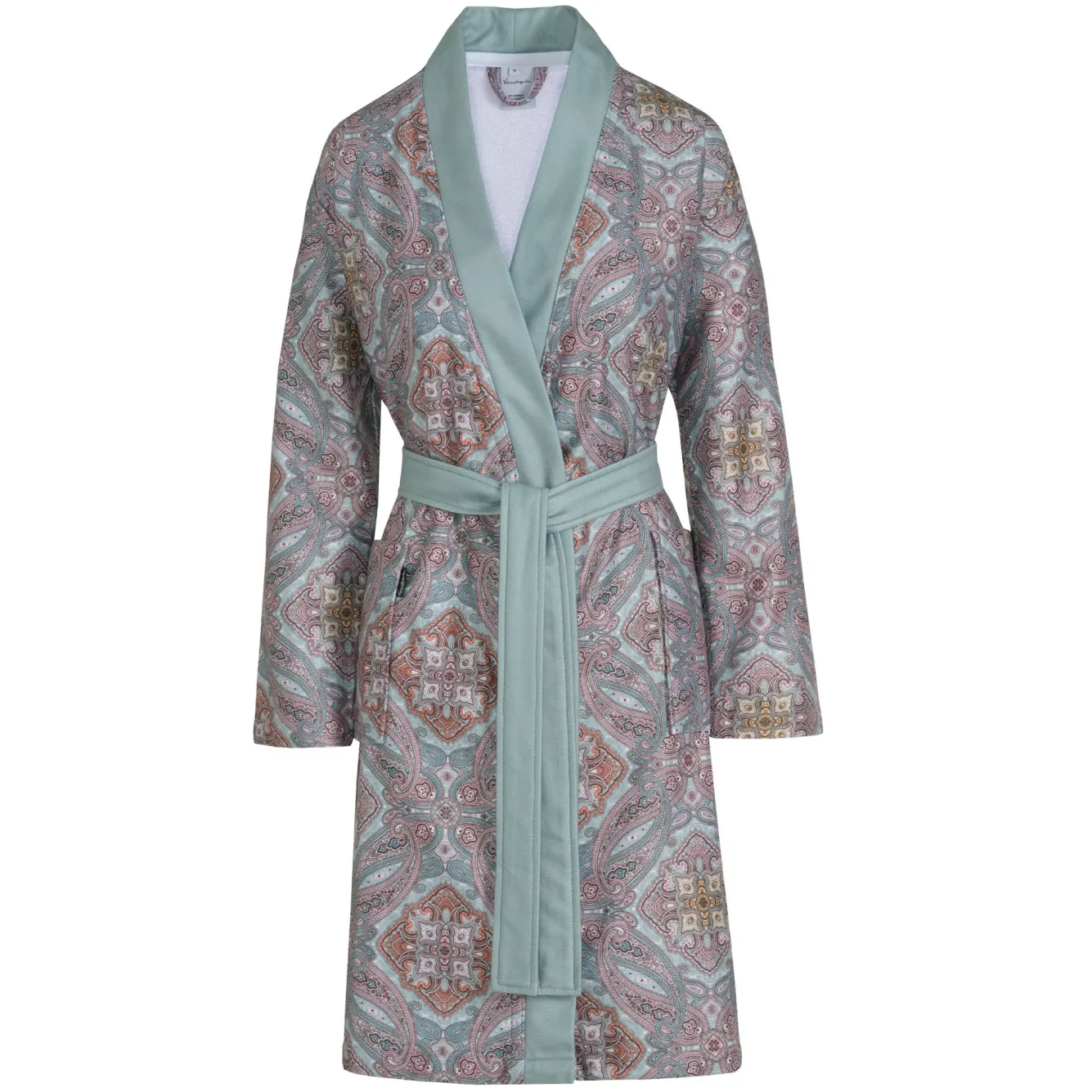 Vandyck Bathrobe RUBY color Pearl Blue