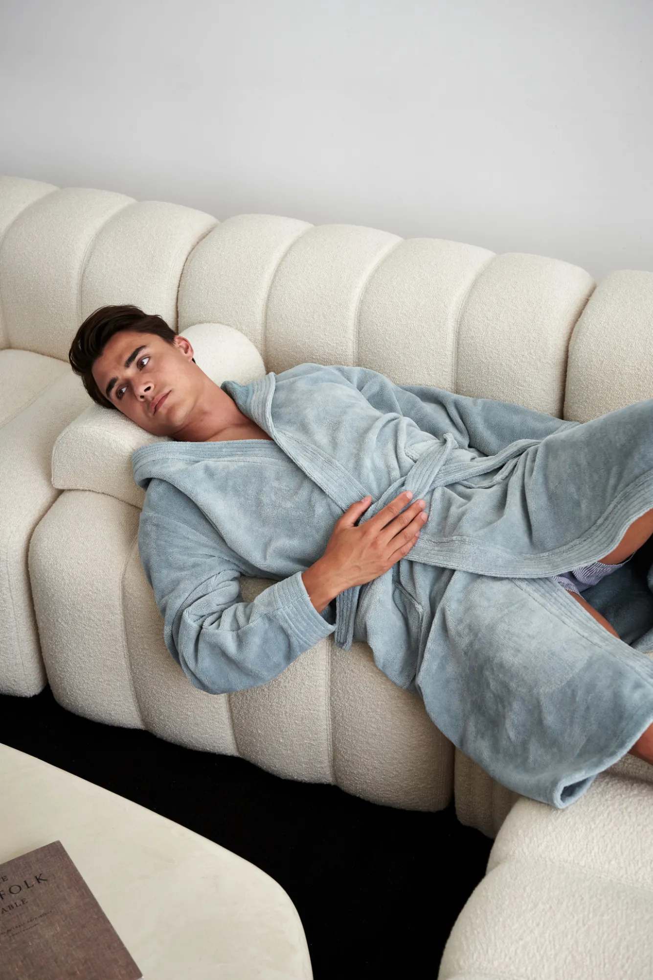 Vandyck Bathrobe TAYLOR color Moonscape (BAGE22205)