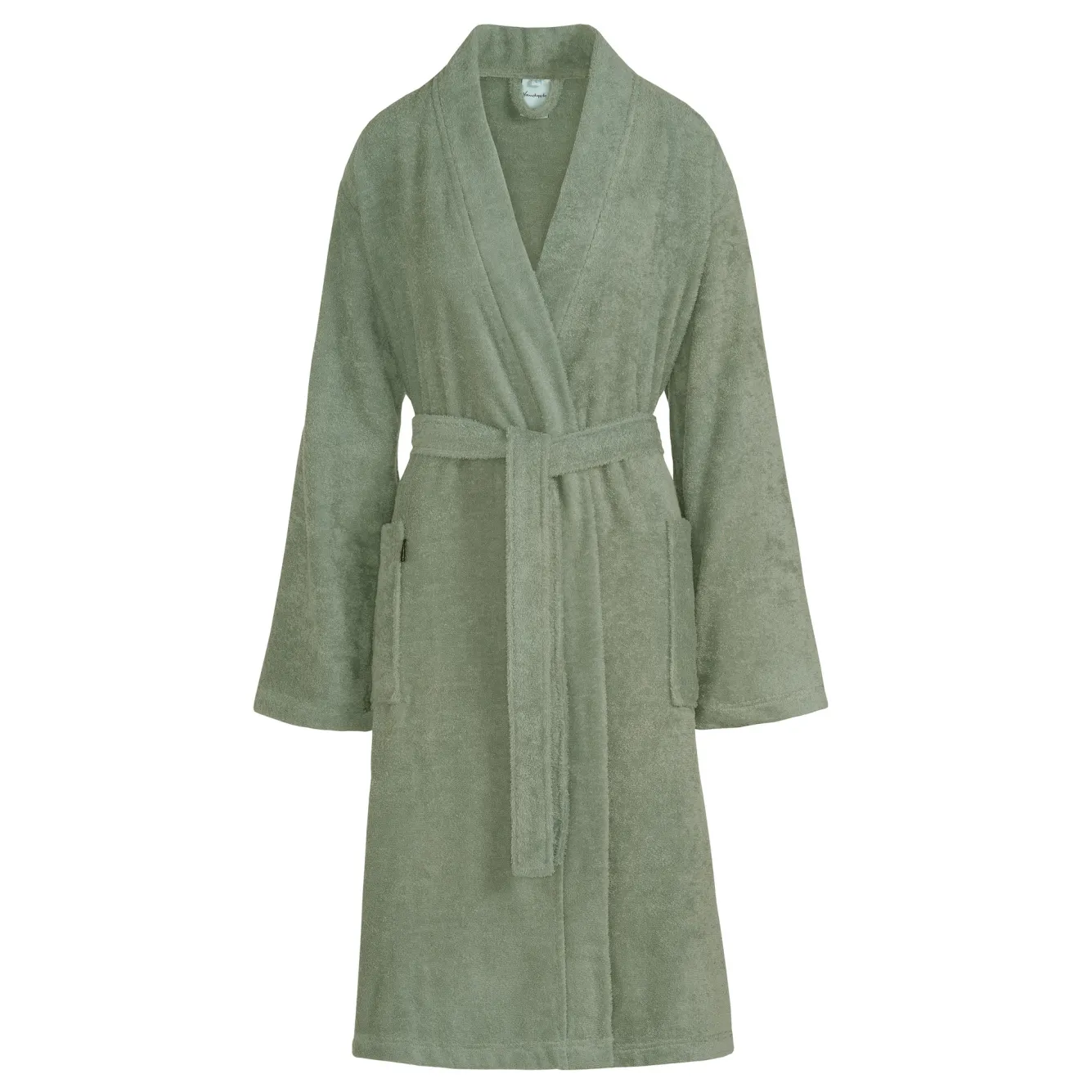 Vandyck Bathrobe TOLEDO color Pale Olive (BAGE22105)