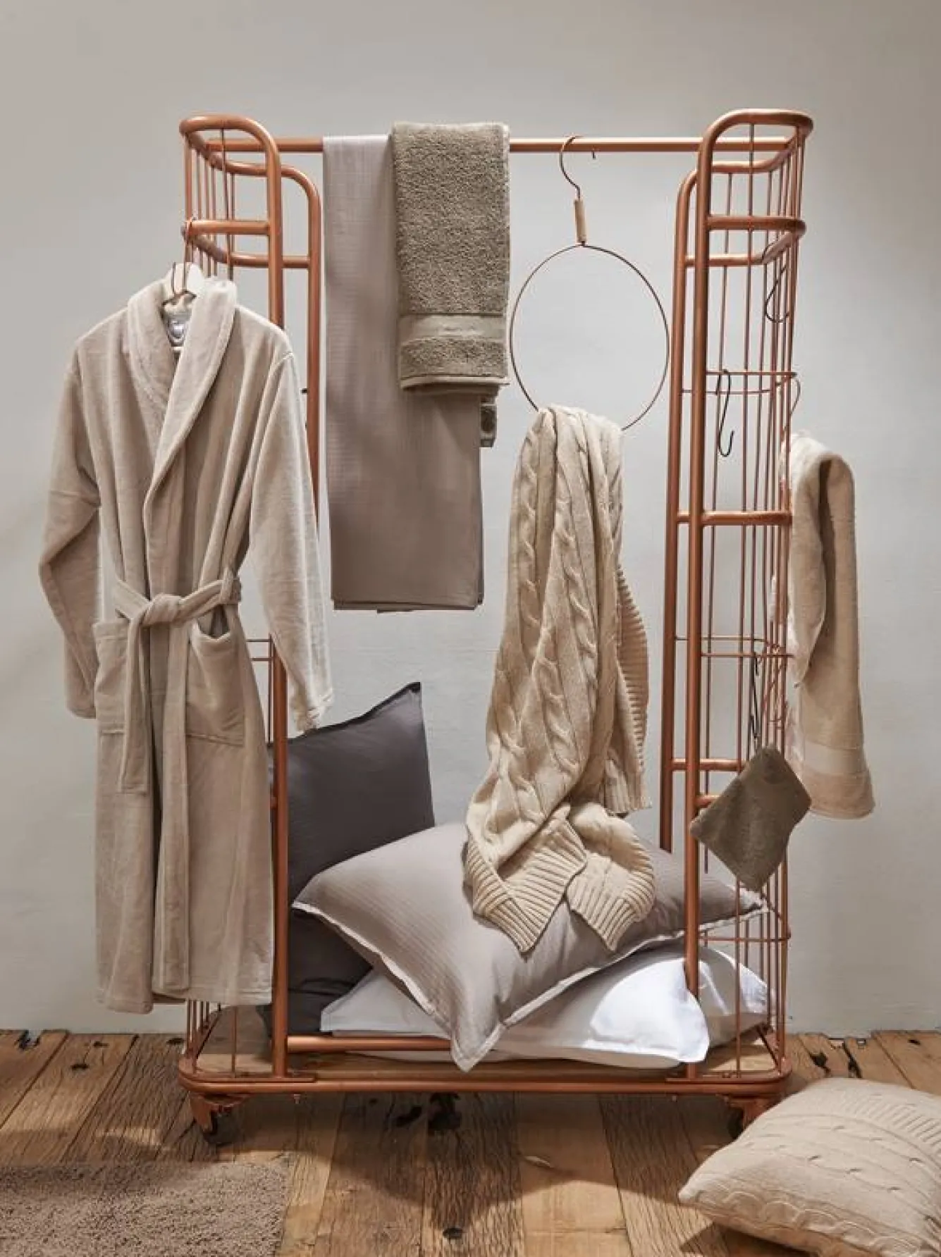 Vandyck BEAUMONT bathrobe White-090