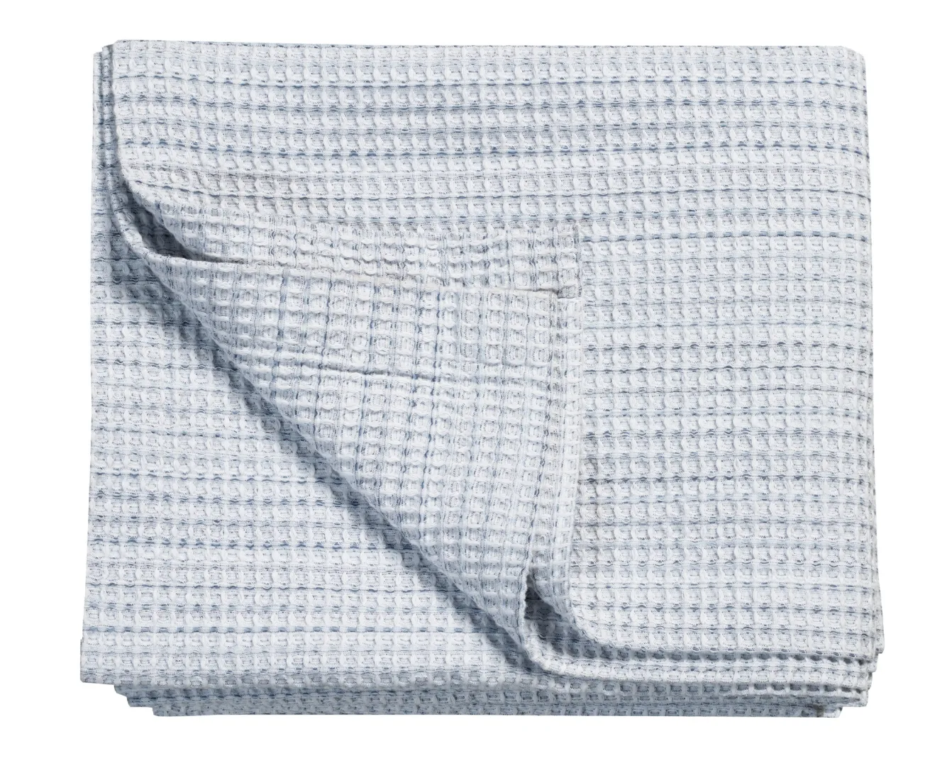 Vandyck Bedspread / waffle blanket PURE 31 Faded Denim 180x260 cm