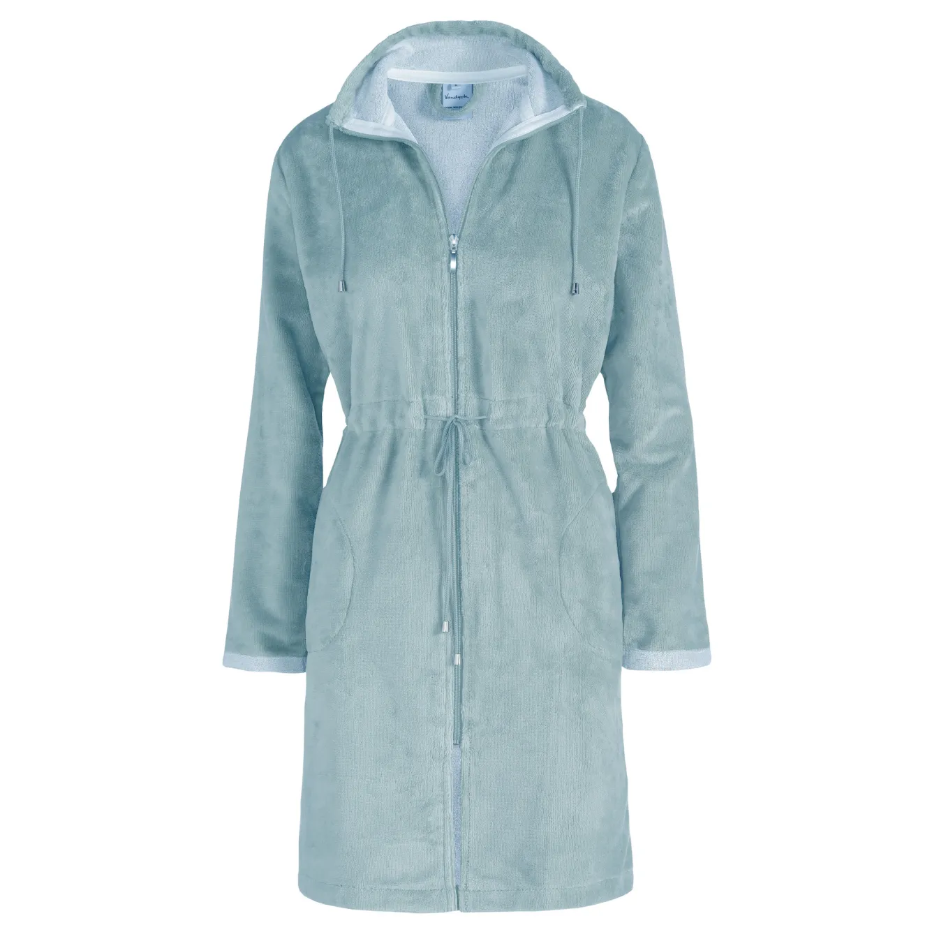 Vandyck CHICAGO bathrobe color Pearl Blue (BAGE14202)