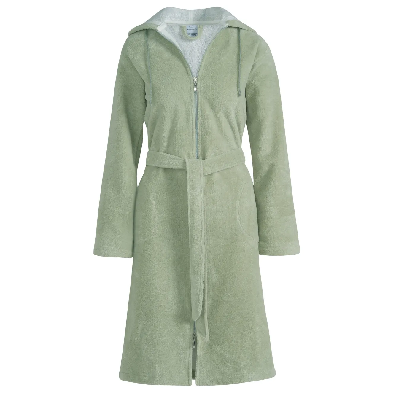 Vandyck DUCHESS bathrobe color Pale Olive (BAGE17203)