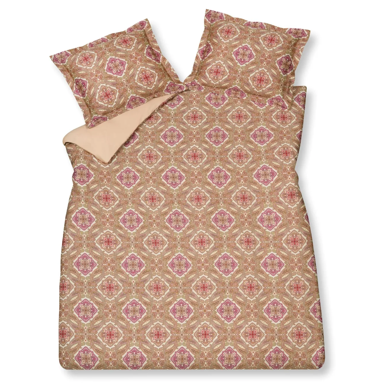 Vandyck Duvet cover CHARM Apricot Blush 140x220 cm (satin cotton)