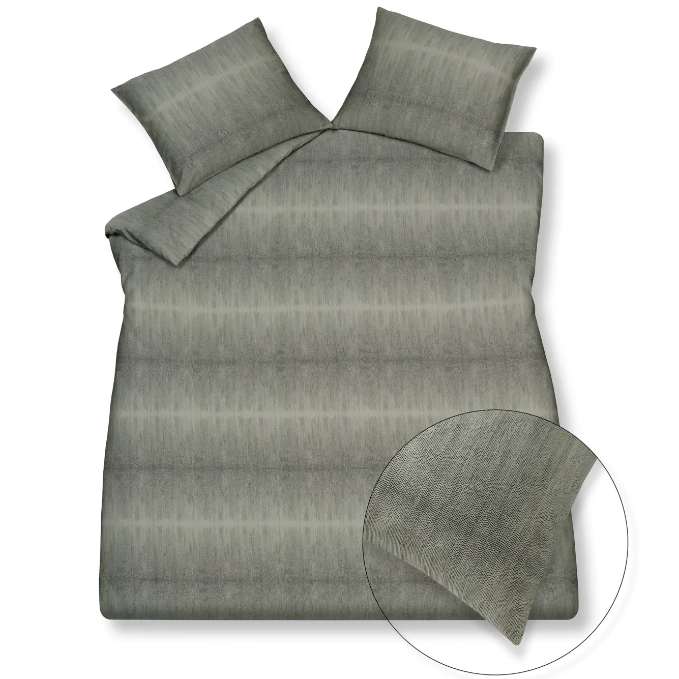 Vandyck Duvet cover PURE 59 Smoke Green 200x220 cm (satin cotton) PRSA21259