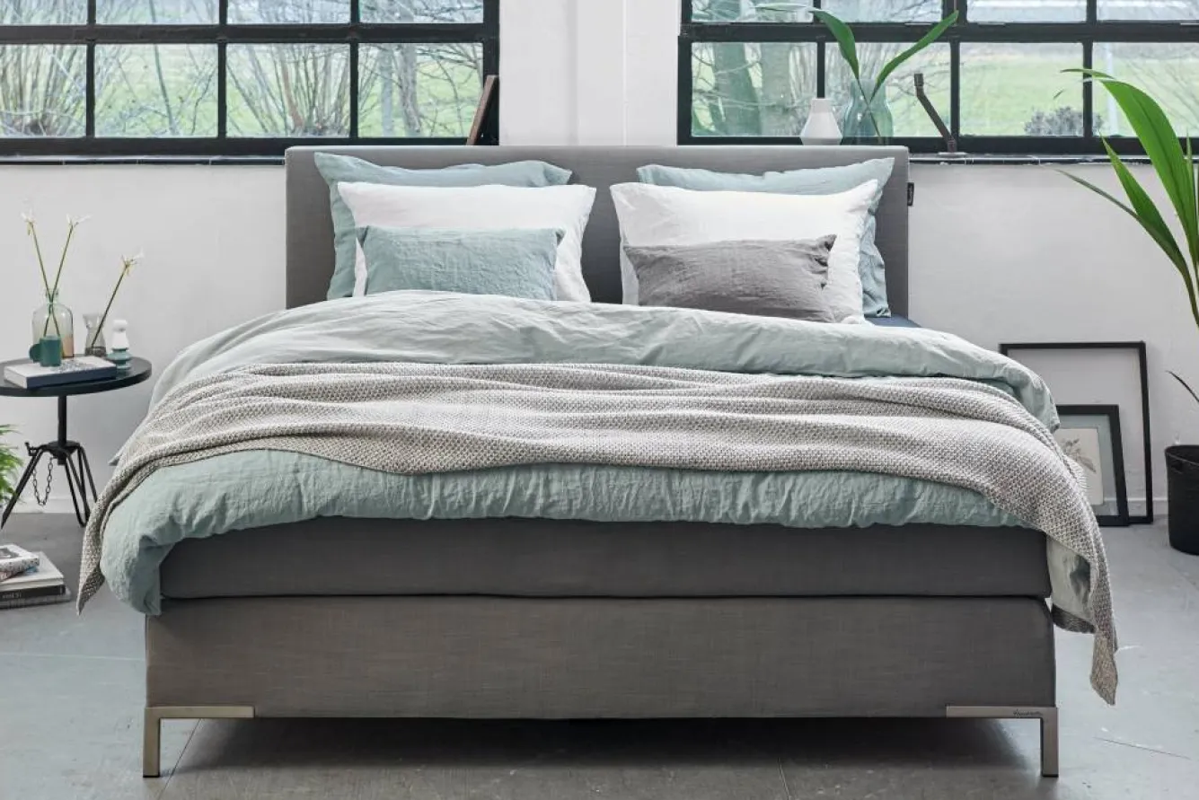 Vandyck Duvet cover PURITY 79 White 200 x 200/220 cm (linen) PUCO16179