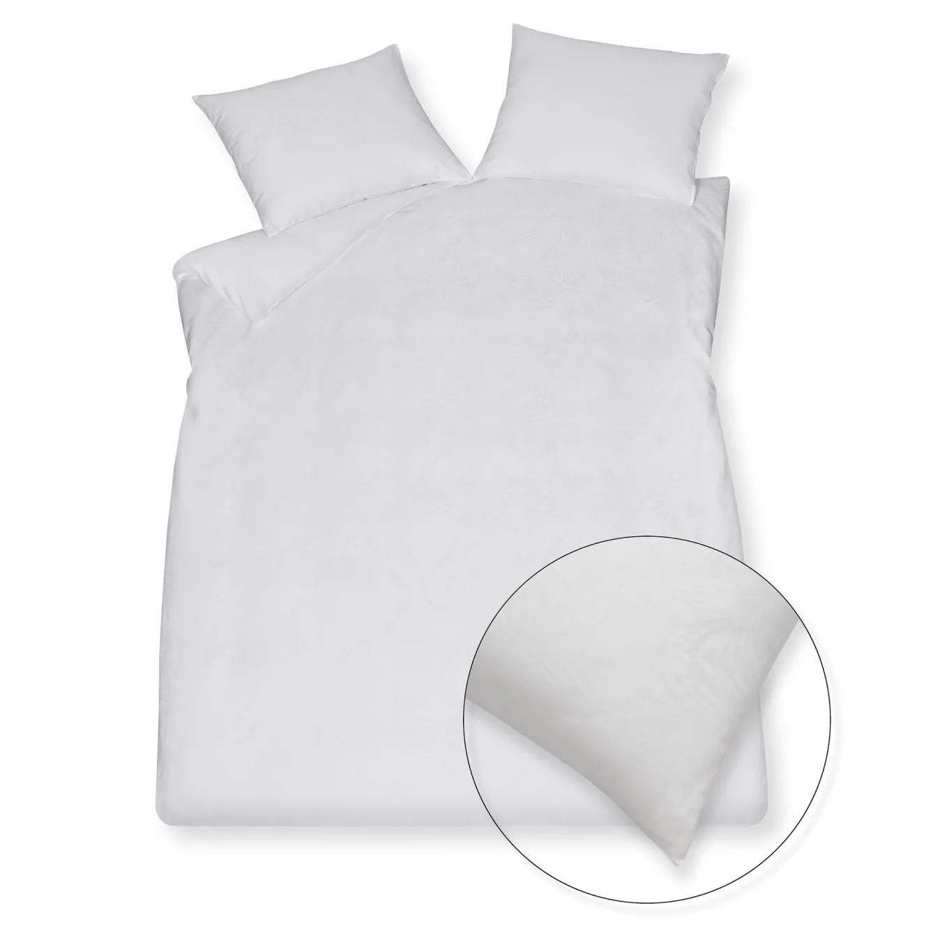 Vandyck Duvet cover PURITY Florence White 200x220 cm (PUSA22201)