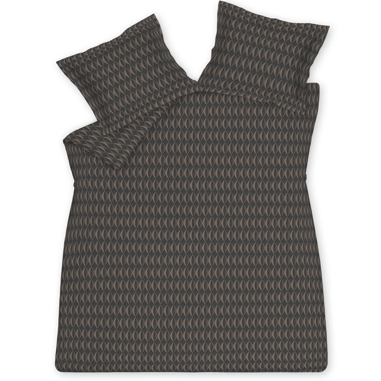 Vandyck Duvet cover BOUNCING Off Black 200x220 cm (satin cotton)