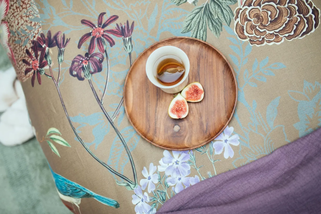 Vandyck Duvet cover FLORAL BIRD multi 200x220 cm (satin cotton)