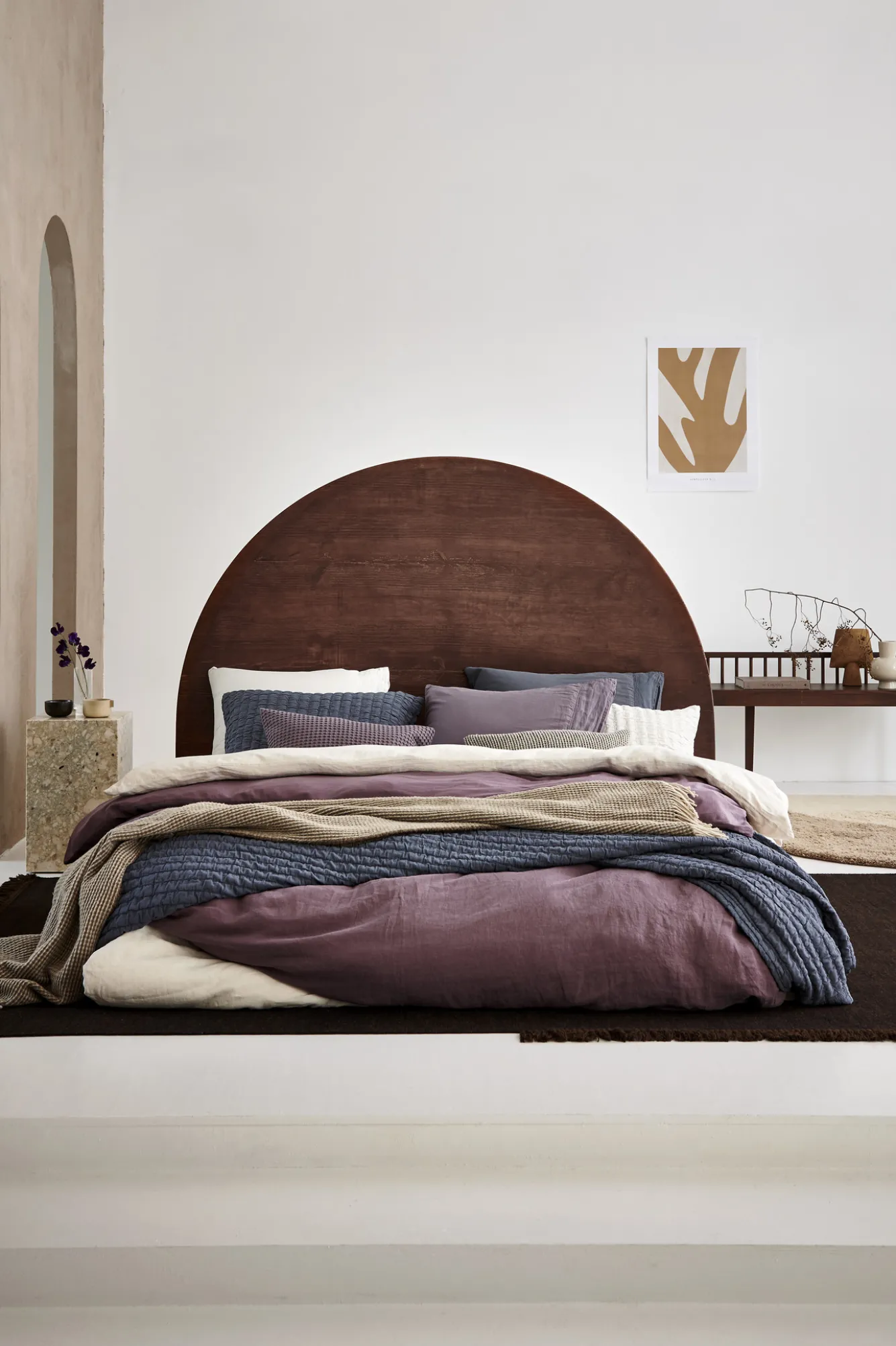 Vandyck Duvet cover PURE 07 Oceanview 200x220 cm (linen / satin cotton) PRSA17207