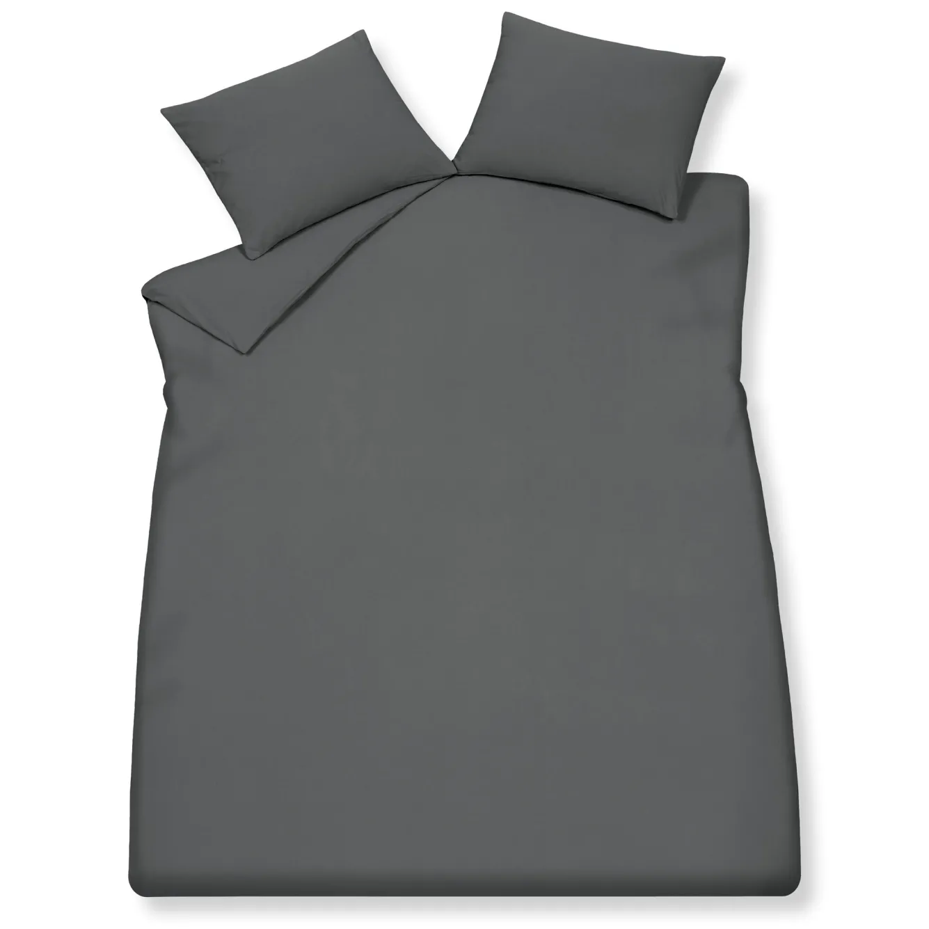 Vandyck Duvet cover PURE 66 Off Black 240x220 cm (hemp / cotton)