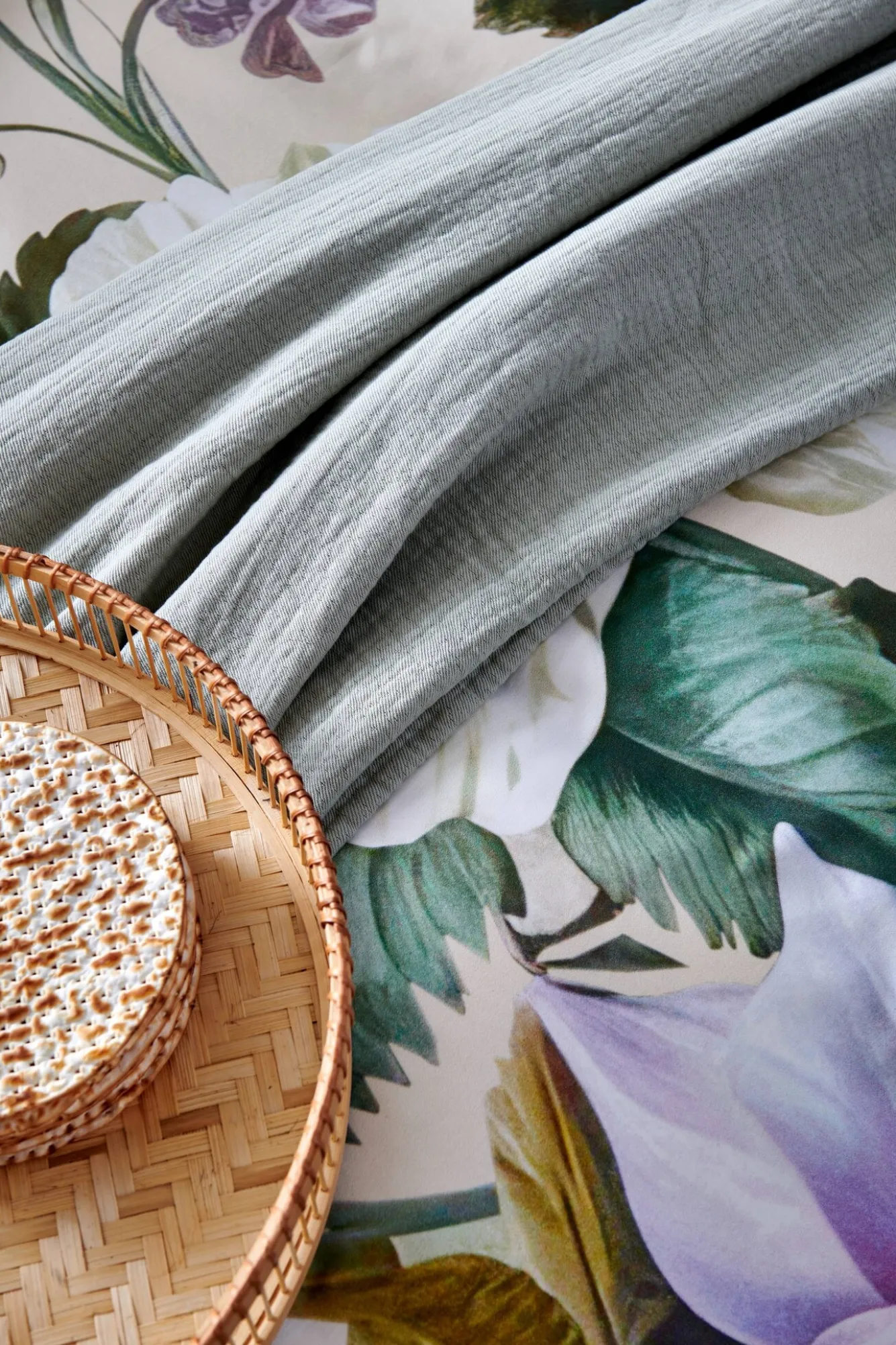 Vandyck Duvet cover HOLIDAY Cream Tan 240x220 cm (satin cotton)