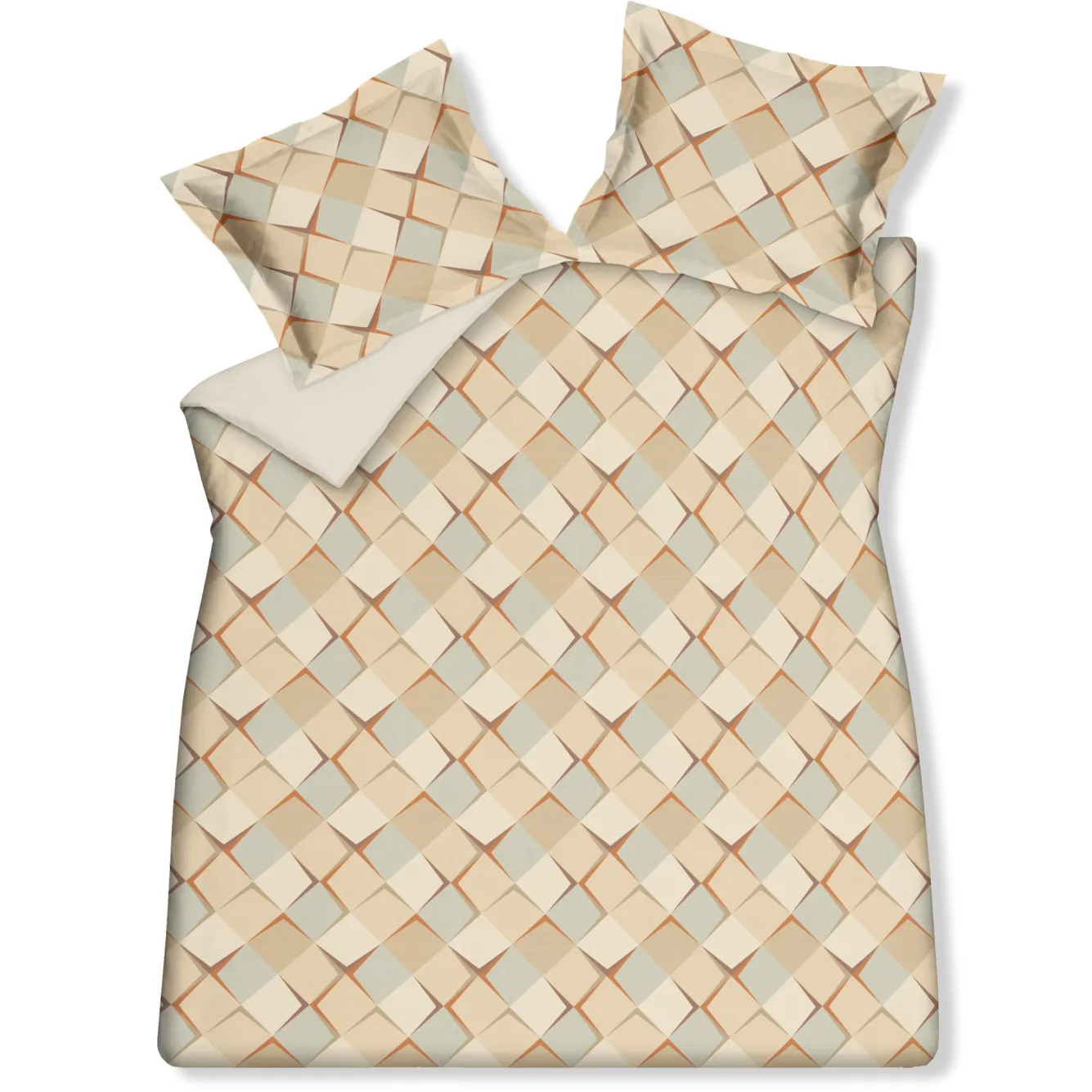 Vandyck Duvet cover WARM RETRO multi 140x220 cm (SAM123112)