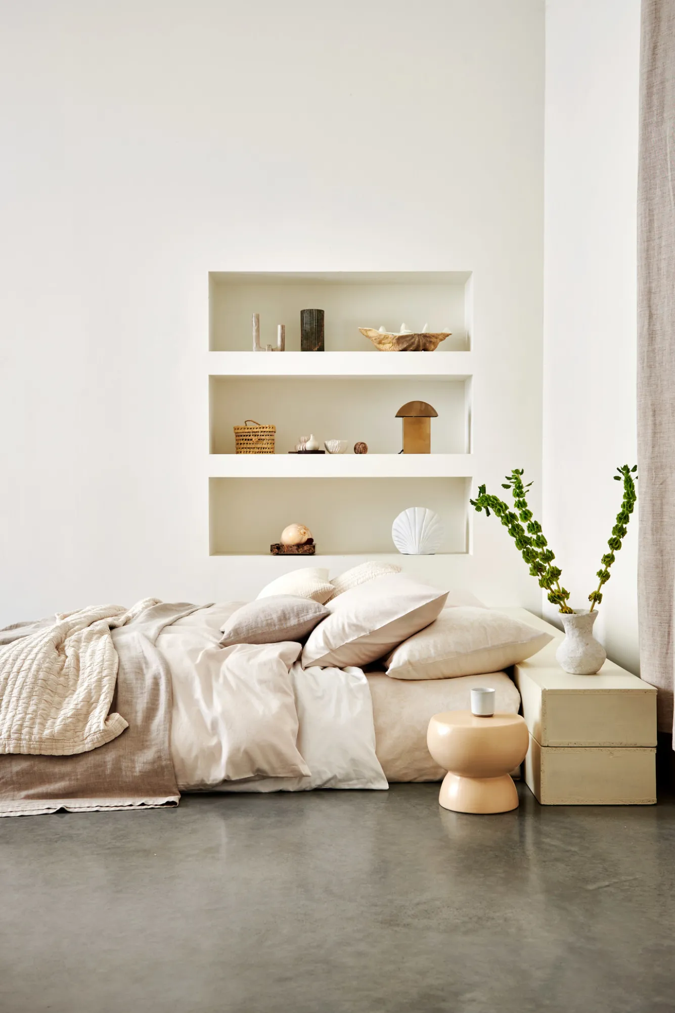 Vandyck Duvet cover PURITY Bari Cream Tan 140x220 cm (PUSA23101)