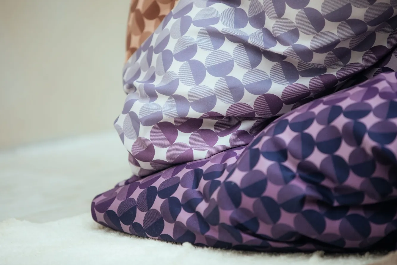 Vandyck Duvet cover BUBBLE Moonscape 240x220 cm (satin cotton)