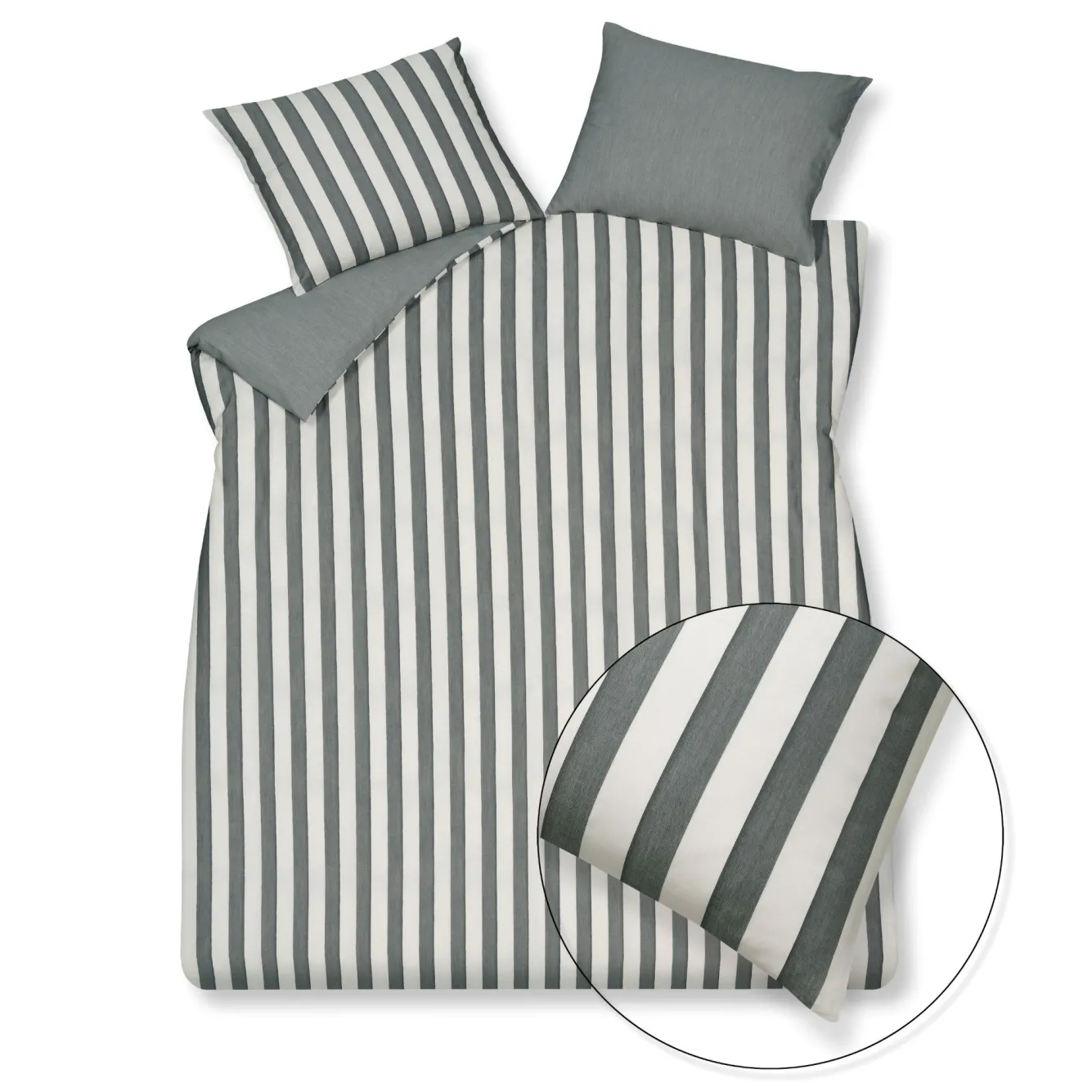 Vandyck Duvet cover HOME 97 Off Black 240x220 cm (cotton / tencel)