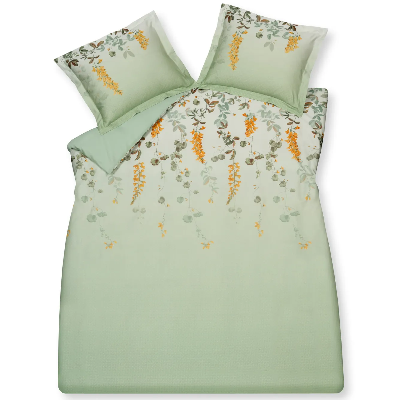 Vandyck Duvet cover VICTORIA Smoke Green 240x220 cm (satin) SASA21104