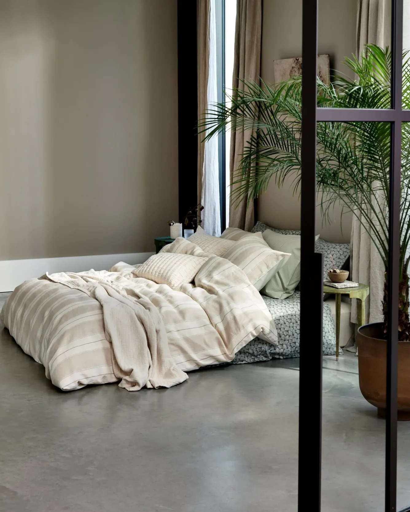 Vandyck Duvet cover PURE 24 Smoke Green 200x220 cm (PRNC18224)