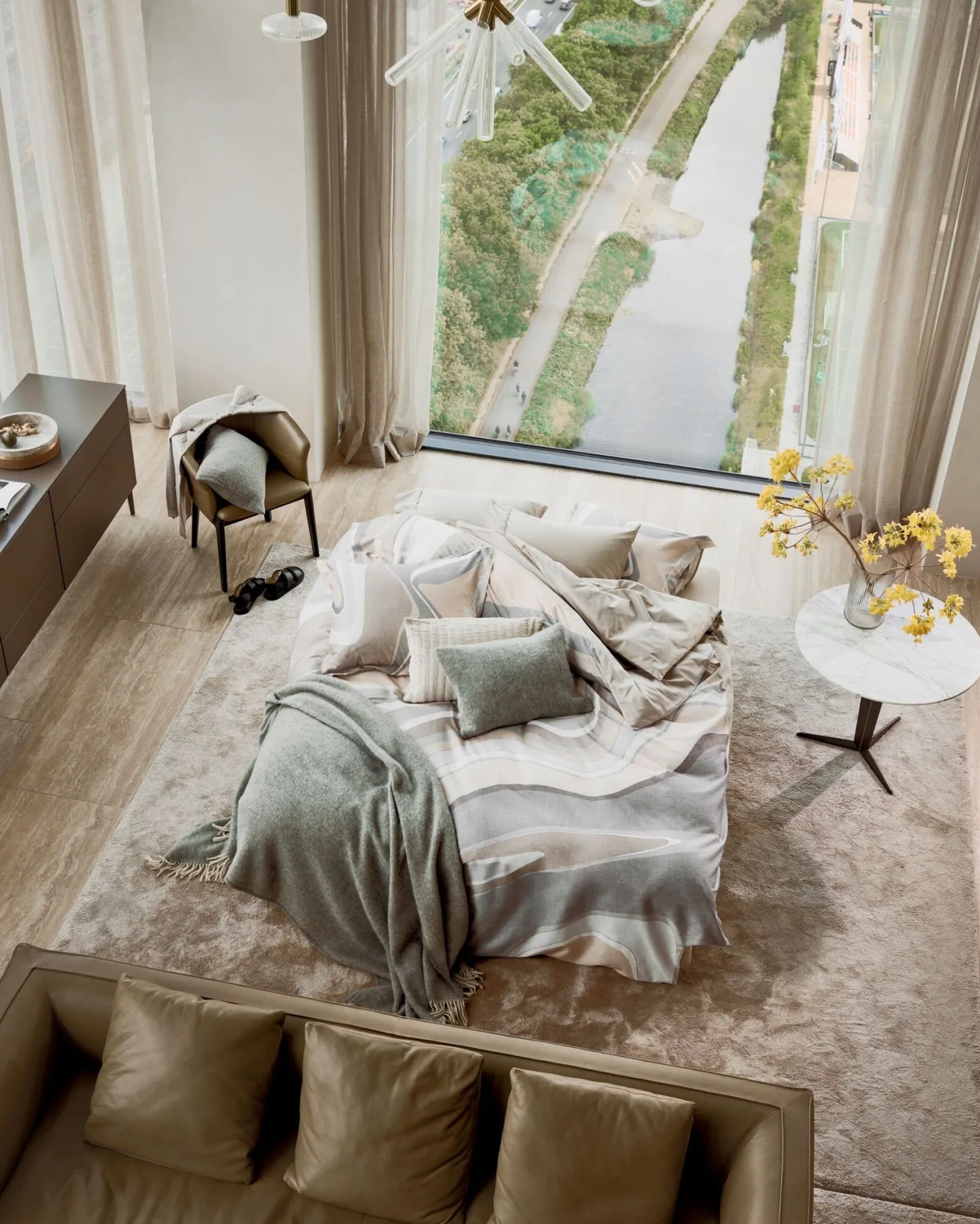 Vandyck Duvet cover MARBLE Stone 200x220 cm (satin cotton)