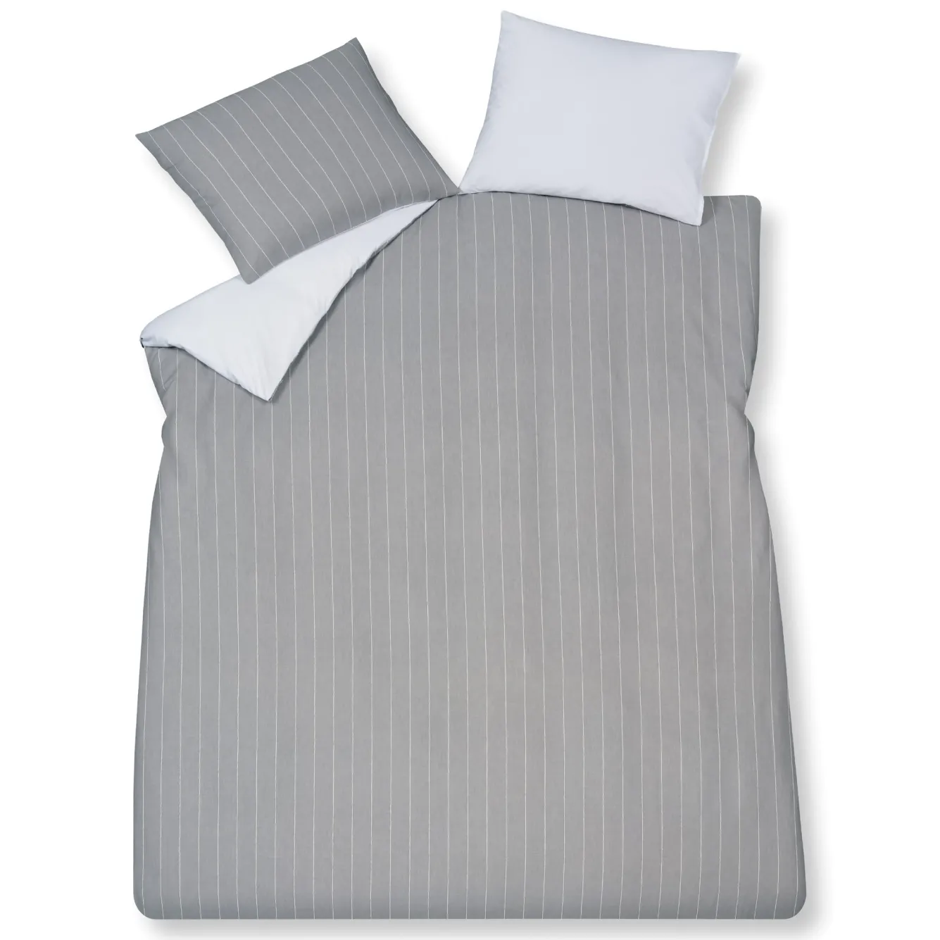 Vandyck Duvet cover HOME Puglia Gray 140x220 cm (percale cotton)